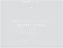 Tablet Screenshot of pasobasico.com
